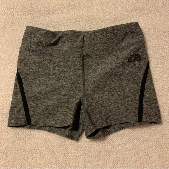 The North Face Shorts The North Face Shorts Grey Fitted Spandex